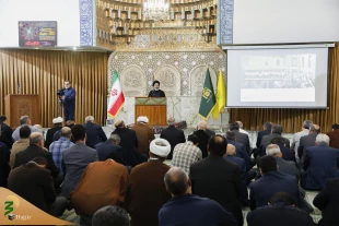دیدار نوروزی مسئولان حوزه حج و زیارت با کارکنان/ تاکید براهتمام ویژه به شعار سال برای خدمت رسانی هرچه بهتر به زائران 2
