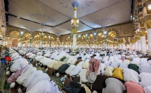 حضور ۱۰ میلیون نمازگزار در مسجدالنبی در دهه اول ماه رمضان