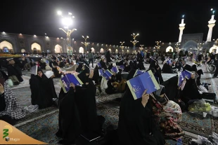 مراسم شب نوزدهم ماه رمضان در حرم مطهر رضوی+عکس 5