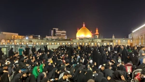 مراسم احیای شب نوزدهم ماه رمضان ایرانیان در نجف 