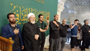 مراسم احیای شب بیست و یکم ماه مبارک رمضان در نجف