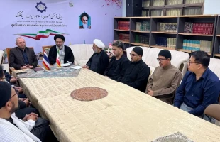 دیدار سرپرست حجاج ایرانی با روحانیون و ائمه جماعت تایلند /تبیین نقش علما در راهنمایی انسان و امر تبلیغ 4