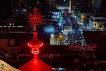 عزاداری شهادت حضرت امیرالمومنین علی علیه‌السلام در آستان علوی  9