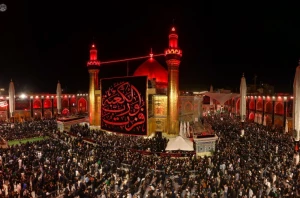 حضور میلیونی زائران در بارگاه علوی در شب شهادت امام علی(ع) 