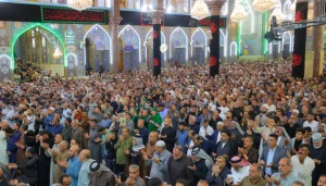 حال و هوای سومین شب قدر در حرم امام حسین (ع)