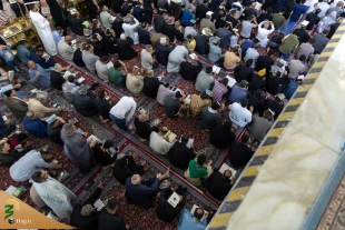 حال و هوای سومین شب قدر در حرم امام حسین علیه‌السلام 16