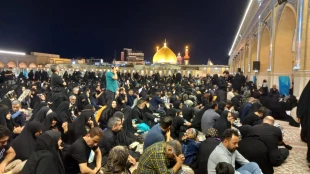 مراسم احیای شب بیست و سوم زائران ایرانی در نجف اشرف  6