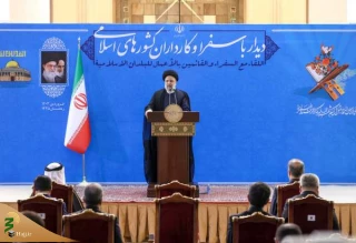 رئیسی در دیدار سفرا و کارداران کشورهای اسلامی:

علاج مسئله فلسطین جز با اتحاد، هم‌اندیشی و همکاری کشورهای اسلامی ممکن نیست