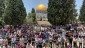 ۱۲۰ هزار فلسطینی آخرین نماز جمعه ماه رمضان را در مسجد الاقصی اقامه کردند 2