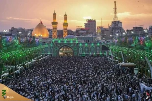 نماز عید سعید فطر در کربلا اقامه شد+عکس 4