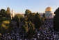 هزاران فلسطینی نماز عید فطر را در مسجد الاقصی اقامه کردند 2