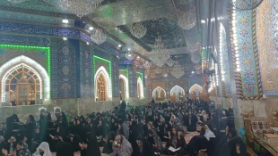 قرائت دعای ندبه در خیمه گاه حسینی 3