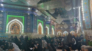 قرائت دعای ندبه در خیمه گاه حسینی 5