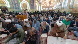 برگزاری مراسم پرشور دعای کمیل در خیمه گاه حسینی 3