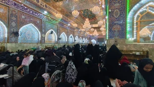 برگزاری مراسم پرشور دعای کمیل در خیمه گاه حسینی 5