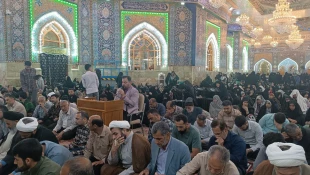 برگزاری مراسم پرشور دعای کمیل در خیمه گاه حسینی 7
