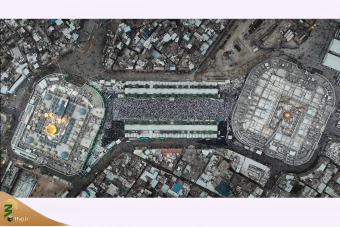 اقامه نماز عید سعید فطر در کربلای معلی 5