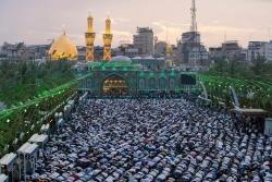 اقامه نماز عید سعید فطر در کربلای معلی 26
