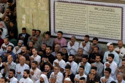 اقامه نماز عید سعید فطر در کربلای معلی 10