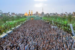 اقامه نماز عید سعید فطر در کربلای معلی 17