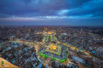 اقامه نماز عید سعید فطر در کربلای معلی 33