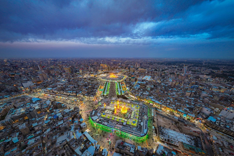 اقامه نماز عید سعید فطر در کربلای معلی 33