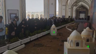 نمایشگاه در آستان بقیع، در جوار حرم مطهر رضوی  3