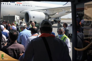 نخستین پرواز زائران عمره از فرودگاه مشهد انجام شد