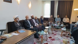 دیدار اساتید برتر و علمی دانشگاه رازی کرمانشاه،  با کارشناس مسئول فرهنگی بعثه مقام معظم رهبری در کربلای معلی 4
