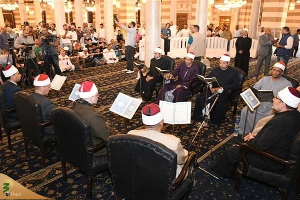 آغاز برنامه ختم قرآن در مساجد بزرگ قاهره 3