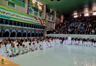 رئیس الحجاج الإیرانیین فی جمع حجاج خراسان الرضویة؛ إلاخلاص فی النیة و العمل من أهم شروط الحج المقبول 2