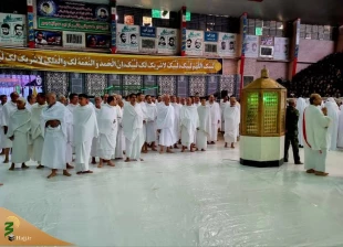 رئیس الحجاج الإیرانیین فی جمع حجاج خراسان الرضویة؛ إلاخلاص فی النیة و العمل من أهم شروط الحج المقبول 2