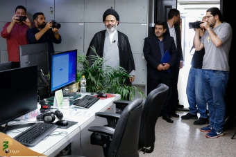بازدید از خبرگزاری دانشجویان ایران 3