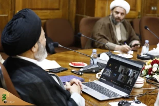 with the presence of Supreme Leader's representative in Hajj and Pilgrimage affairs
Synergy meeting of Arbaeen cultural and educational committee officials
 3