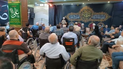 دیدار صمیمانه کارکنان دفتر نمایندگی بعثه درعراق با کاروان جانبازان و ایثارگران 4