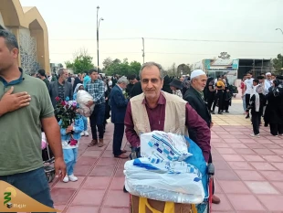 بازگشت اولین گروه زائران عمره به مشهد مقدس  4