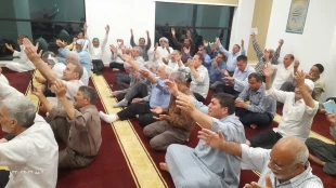آیین های پرفیض دعای کمیل و ندبه درهتل های زائران ایرانی در مکه برگزار شد 8