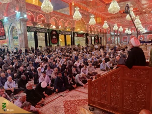 مراسم عزاداری شیخ الائمه حضرت امام صادق علیه الاسلام در حرم امام حسین(ع) 2