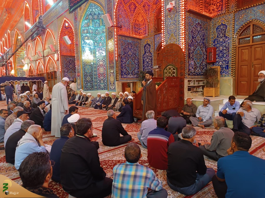 مراسم عزاداری شیخ الائمه حضرت امام صادق علیه الاسلام در حرم امام حسین(ع) 2