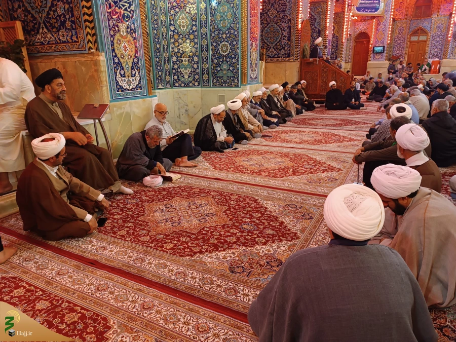 مراسم عزاداری شیخ الائمه حضرت امام صادق علیه الاسلام در حرم امام حسین(ع) 2