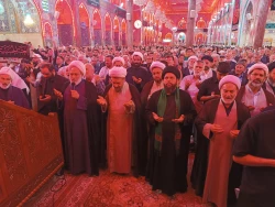 مراسم عزاداری شیخ الائمه حضرت امام صادق علیه الاسلام در حرم امام حسین(ع) 2