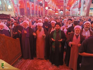 مراسم عزاداری شیخ الائمه حضرت امام صادق علیه الاسلام در حرم امام حسین(ع) 2