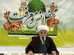 بعثه رهبری در مدینه برگزار کرد:
سوگواری در شب شهادت امام صادق(ع) در مدینه منوره 2