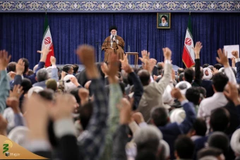 دیدار مسئولان و کارگزاران حج با رهبر انقلاب 4