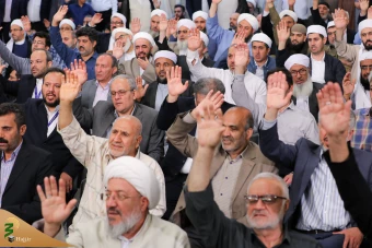 دیدار مسئولان و کارگزاران حج با رهبر انقلاب 18