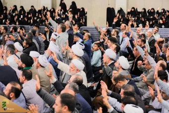 دیدار مسئولان و کارگزاران حج با رهبر انقلاب 20