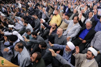 دیدار مسئولان و کارگزاران حج با رهبر انقلاب 34