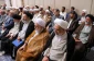 دیدار مسئولان و کارگزاران حج و جمعی از زائران بیت‌الله الحرام با رهبر معظم انقلاب اسلامی  3