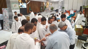 ورود کاروان‌های دانشجویی عمره مفرده به مکه مکرمه  5