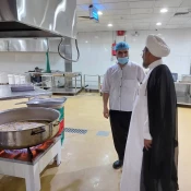 طبخ  نزدیک به شصت هزار پرس غذا برای عمره گزاران    5